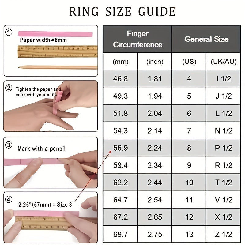 Dainty Rotatable Bead Fidget Ring Adjustable Platinum Plated Anti-Stress Jewelry
