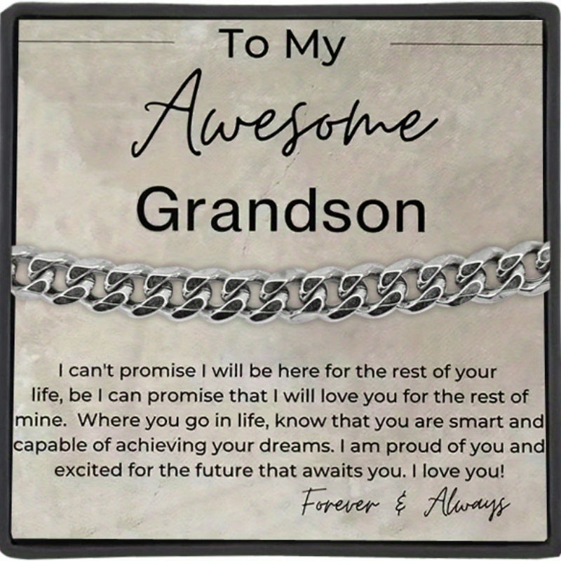 Trendy Classic Stainless Steel Chain Necklace Jewelry Set for Men and Women with Gift Box