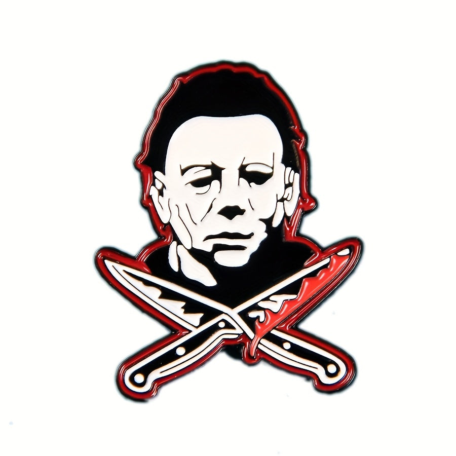 Halloween Gothic Ghost Baby Enamel Brooch Pin for Backpack and Clothing