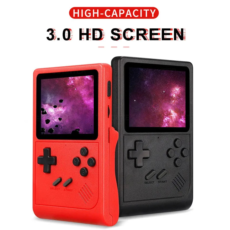 GB300 Portable Handheld Game Player 3.0 Inch Screen TV Output Retro Console Built In 8GB With Over 6000 Classic Games