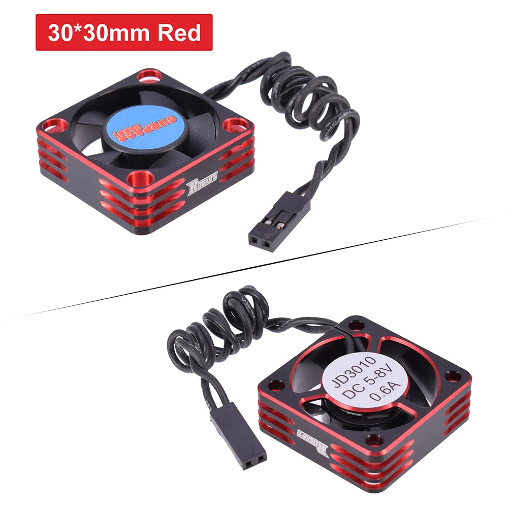 Rocket RC Fan 25mm 30mm 35mm 40mm 50mm Cooling Fan for RC Car