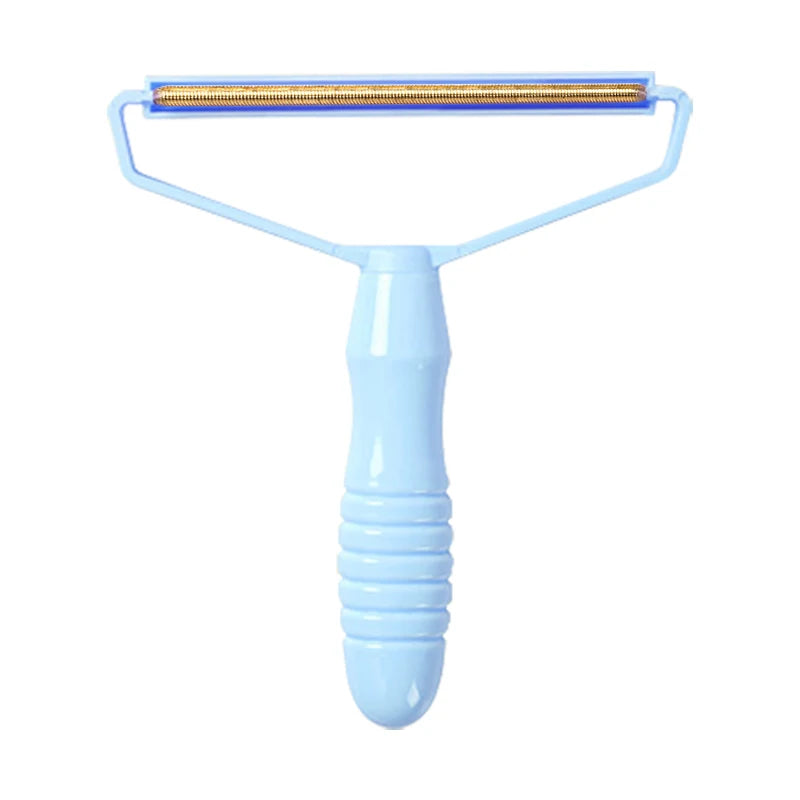 Mini Portable Lint Remover Fuzz Fabric Shaver For Clothes Plus Blue