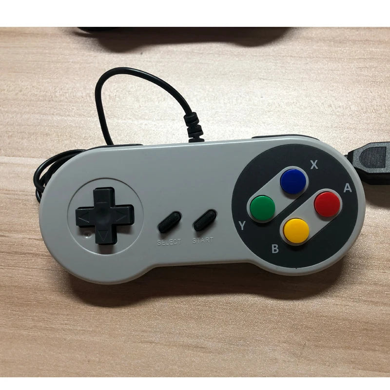 9 Pin Gamepad Controller For NES SNES SFC Compatible With COOLBABY HD621 HD821 8 Bit Retro Wired Controller