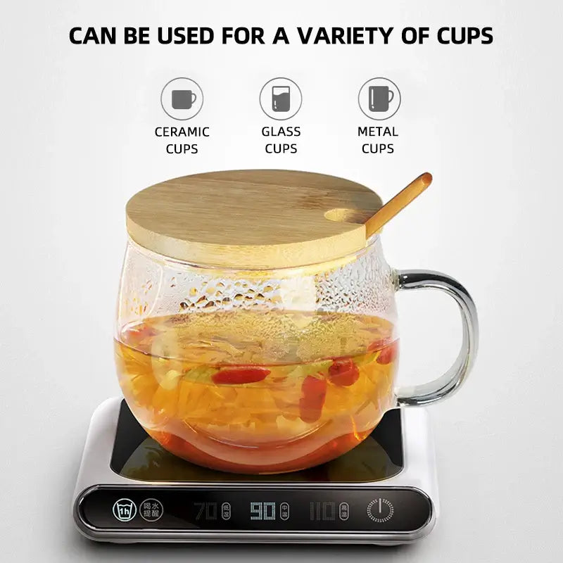 USB Heating Coaster Electric Cups Warming Tray for Coffee Tea