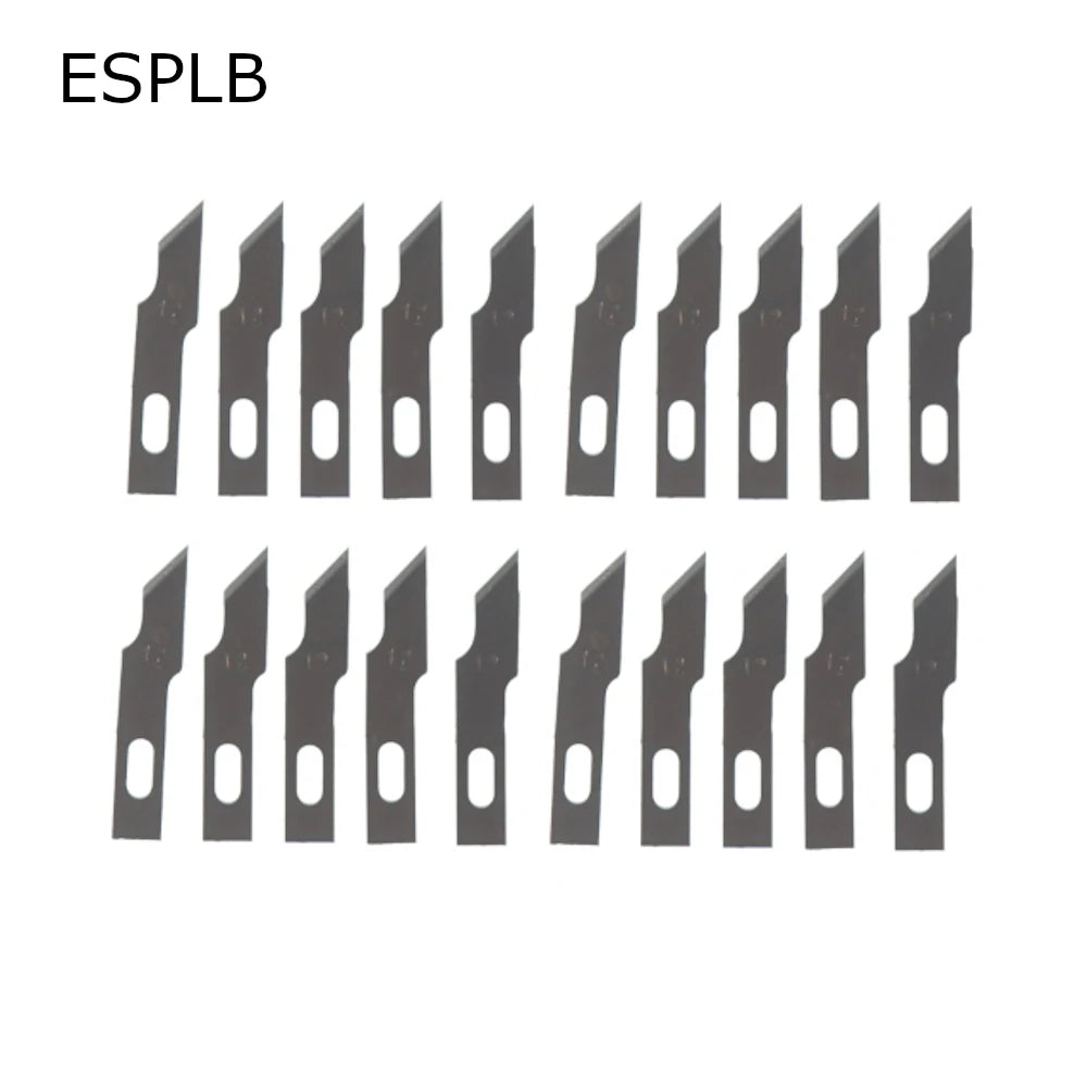 High-quality Clearance_20pcs #11 stainless steel engraving knife blades for precise wood carving by ESPLB.