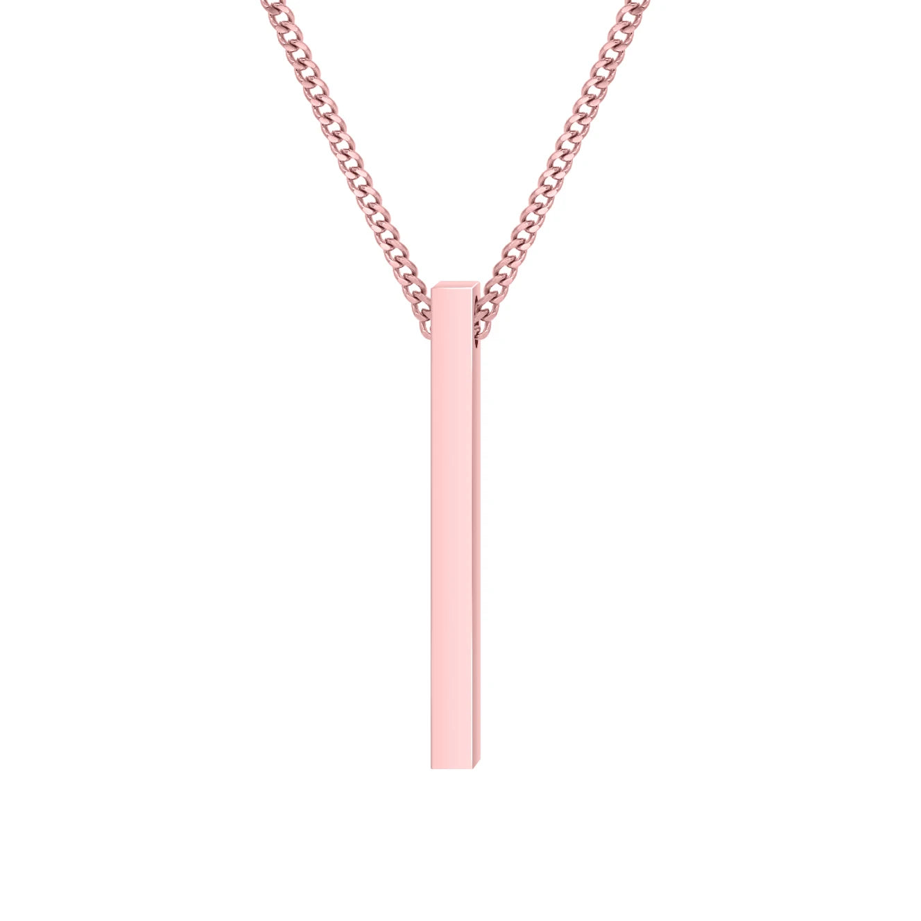 Custom Engraved Brushed Stainless Steel Cuff and Necklace Set for Couples