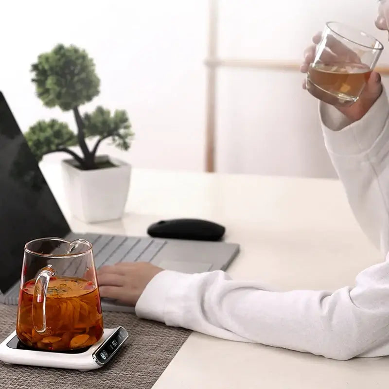 USB Heating Coaster Electric Cups Warming Tray for Coffee Tea