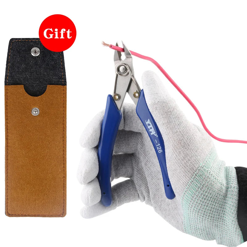 YTH Mini Diagonal Cutting Pliers - Top-Rated User-Friendly Wire Cutter YTH-126-Bag CHINA