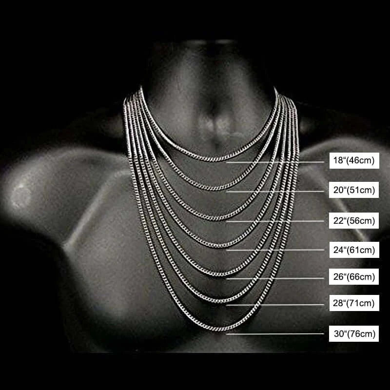 Vnox Tone Square Box Venetian Link Bar Chain Necklace