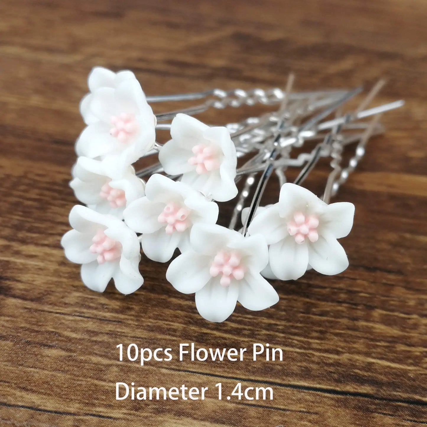 Elegant Pearl Bridal Hair Pin U-Shaped Barrette Clip for Wedding and Party Styles