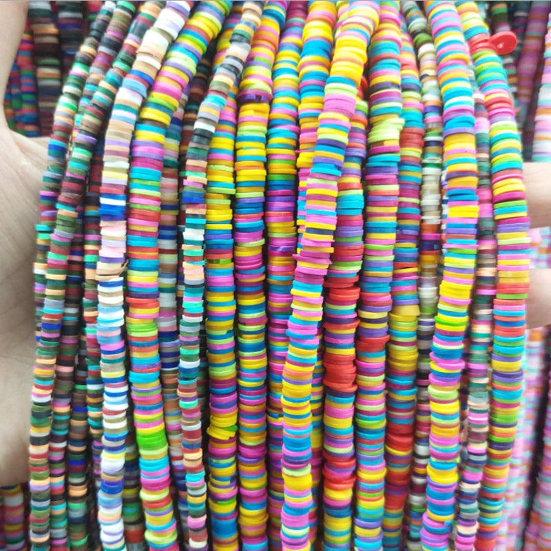 Vibrant 320-Piece Polymer Clay Beads Set for DIY Jewelry Crafting