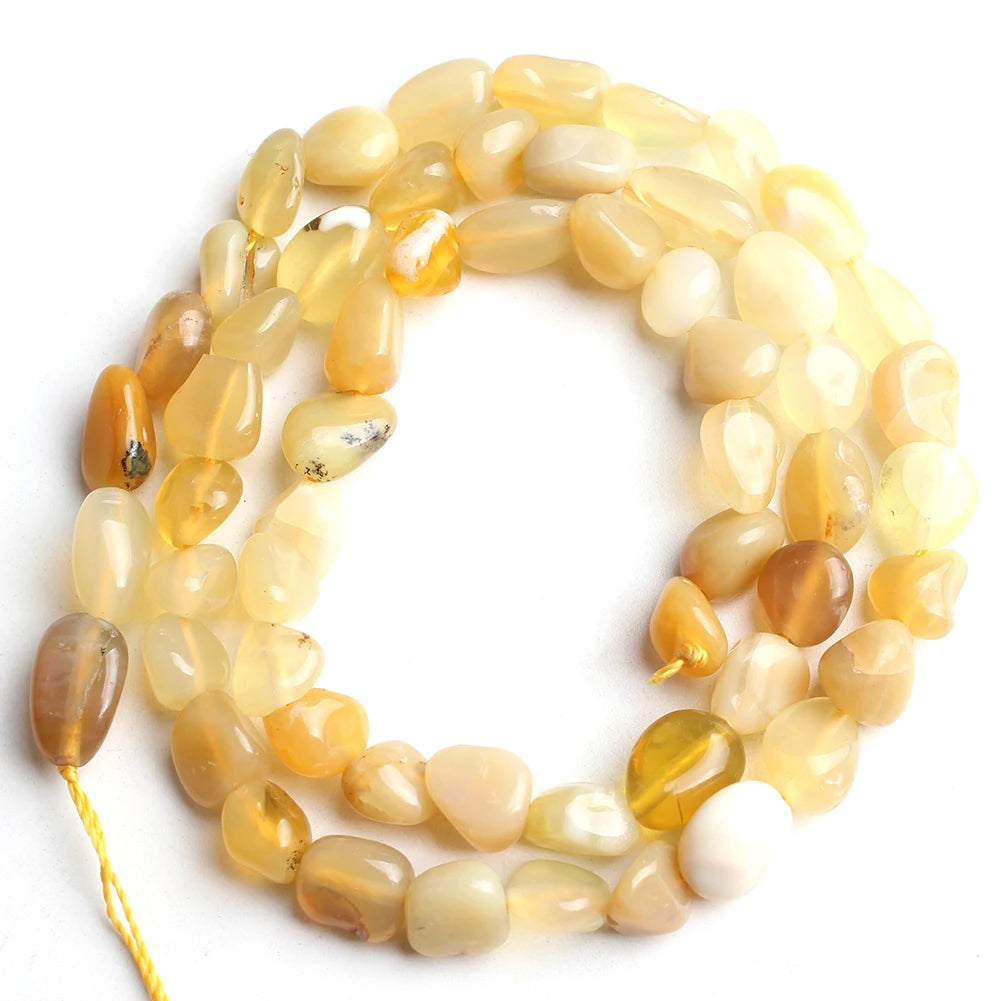 Vibrant Mixed Color Irregular Gemstone Beads for DIY Jewelry Crafting 15-Inch Strand