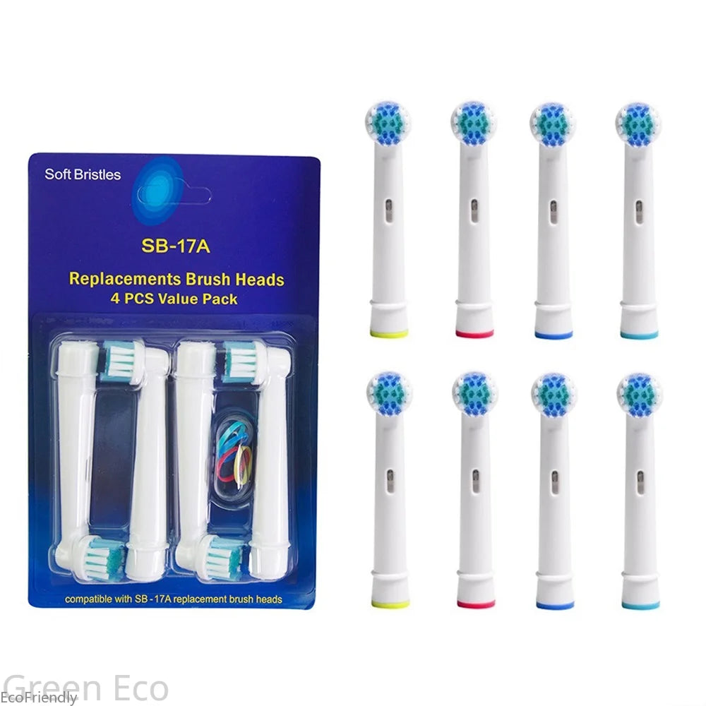 Replacement Brush Heads 24pcs Compatible with Oral-B Electric Toothbrush Heads