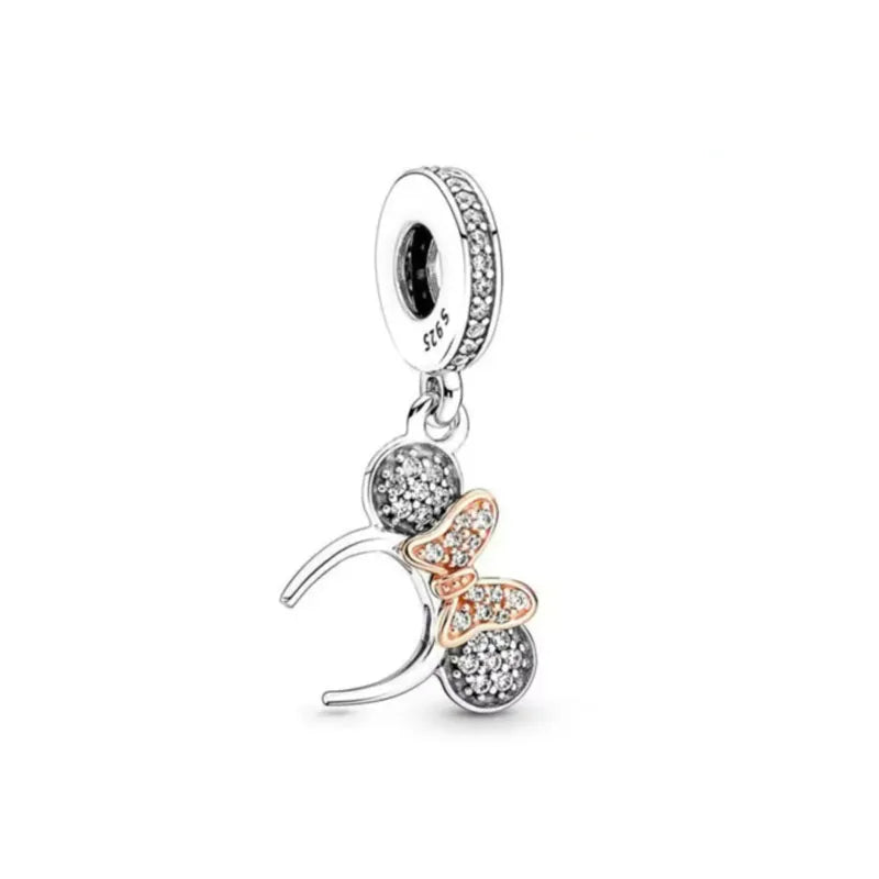 925 Silver Dress Pendant Charms for European Bracelets P1566