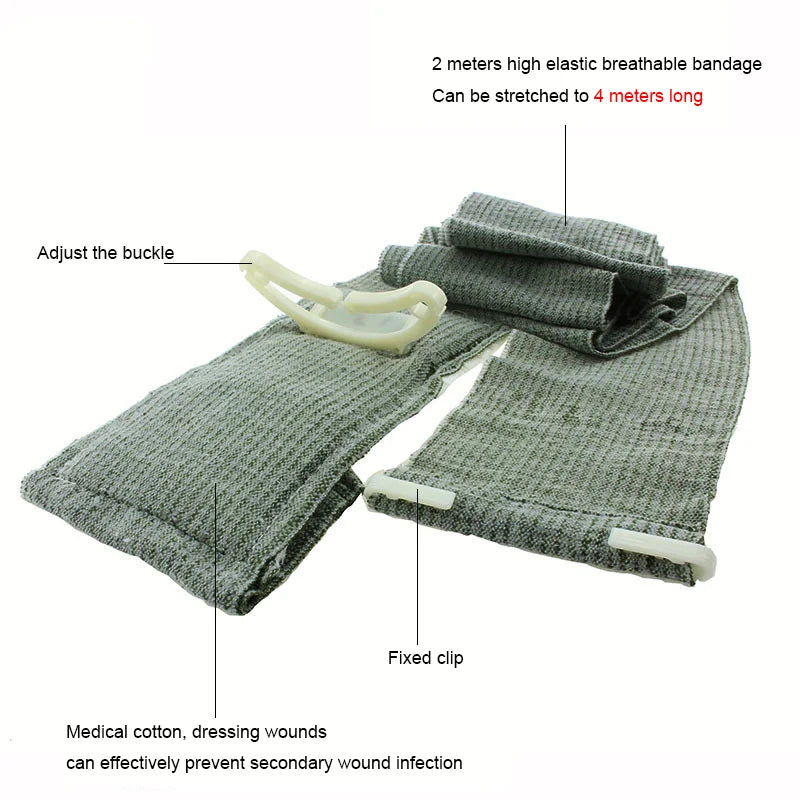Essential Medical Trauma Kit Bandage for Outdoor Adventures