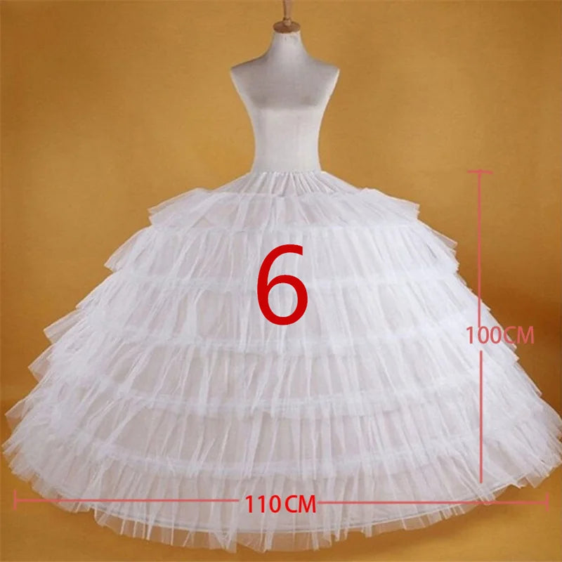 Elegant Customizable Wedding Petticoat Slip with 11 Versatile Styles