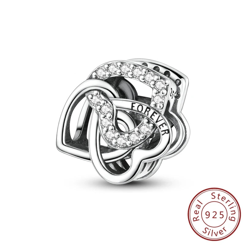 Elegant 925 Sterling Silver Turtle Pendant Beads for Bracelets KSC410