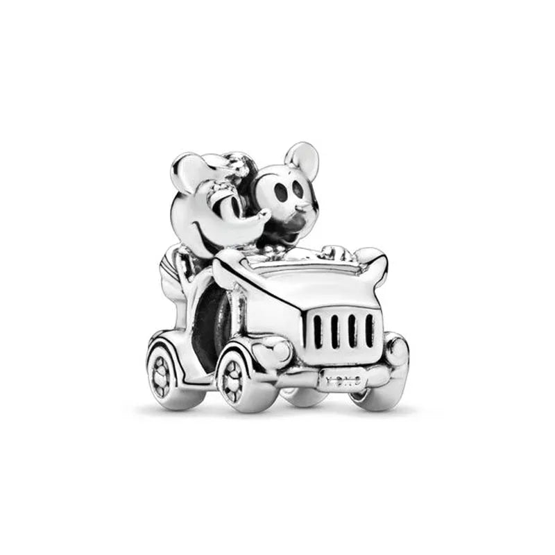 925 Silver Dress Pendant Charms for European Bracelets P135