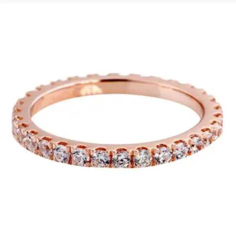 Stunning 925 Sterling Silver Diamond Engagement Wedding Ring Set for Women