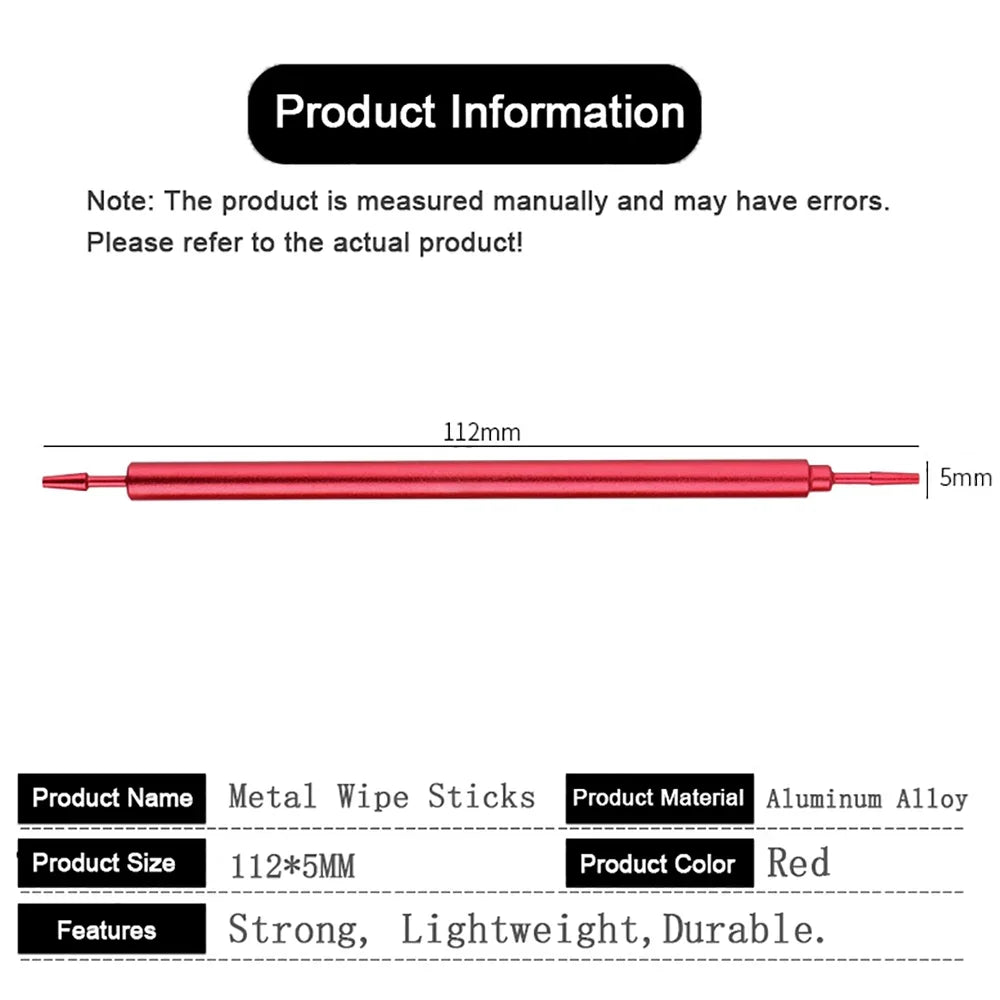 Metal Alloy Panel Line Eraser Stick Precision Model Cleaning Tool for DIY Hobby Assembly