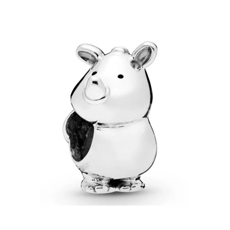 925 Silver Dress Pendant Charms for European Bracelets P172