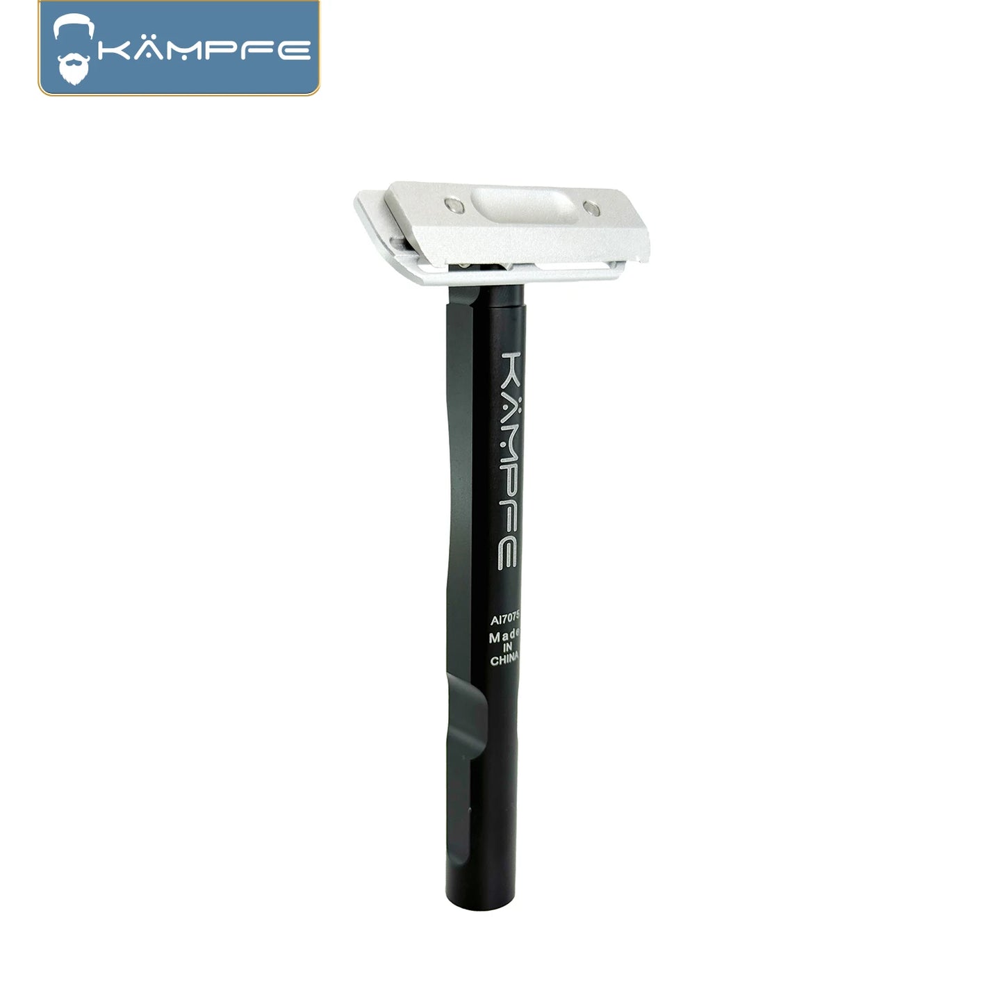 KAMPFE Aluminum Single Blade Safety Razor Men’s Manual Shaver Gift for Father Hair Salon Tool
