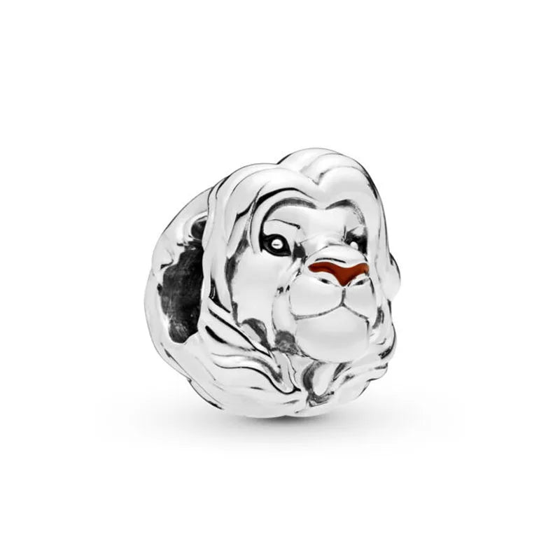 2025 Hot Selling 925 Silver Red Bow Rabbit Pendant Girl Beads for European Original Bracelet DIY Exquisite Jewelry