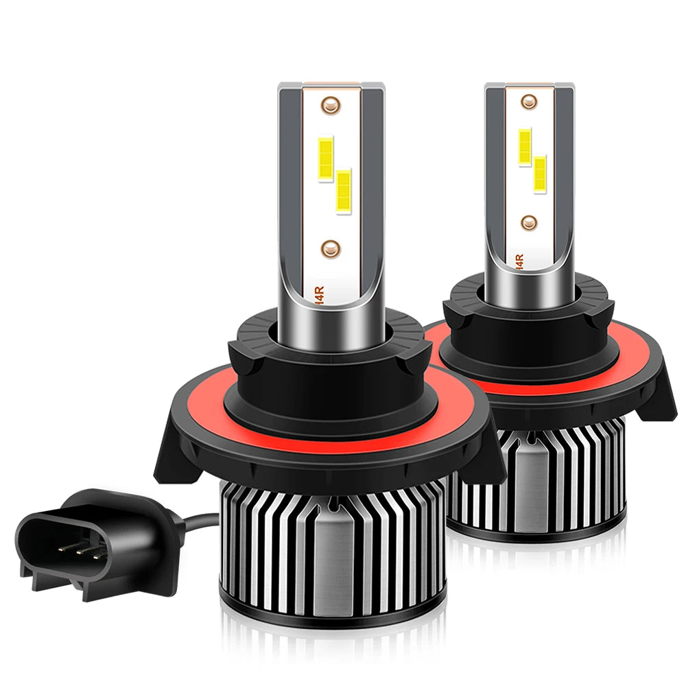 Ford F150 2004-2014 LED Headlight and Fog Light Bulbs Combo Pack 4pcs Super Bright 6000K White