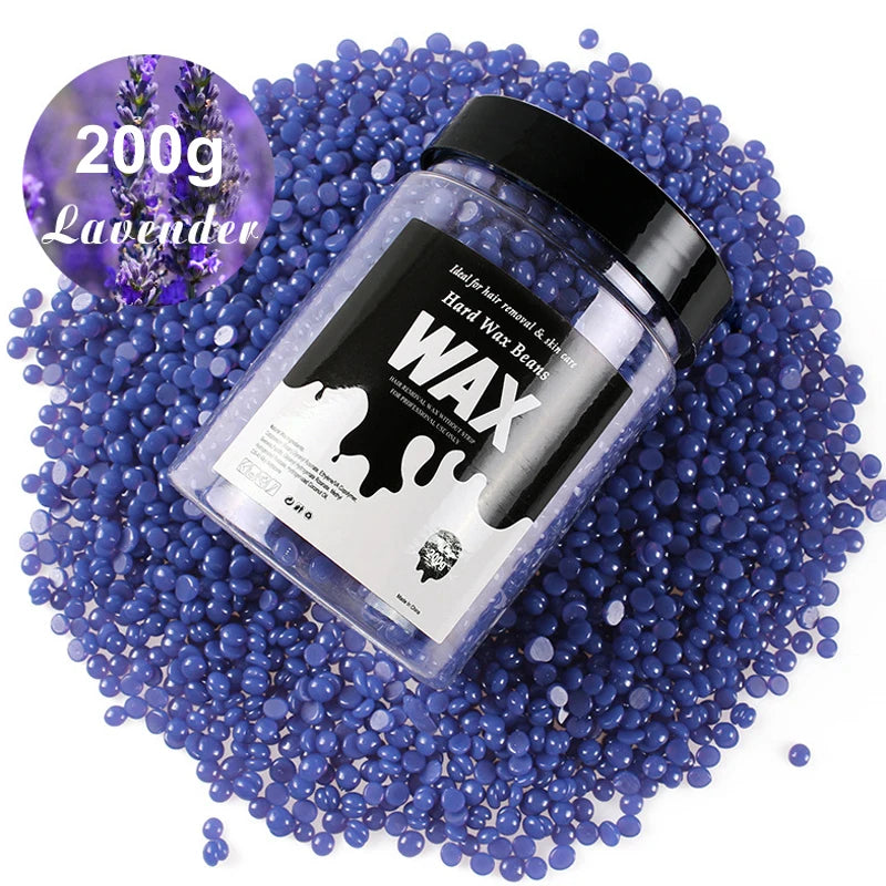 Painless Hot Film Waxing Beads for Bikini Face Legs Body Hair Removal 200g/400g