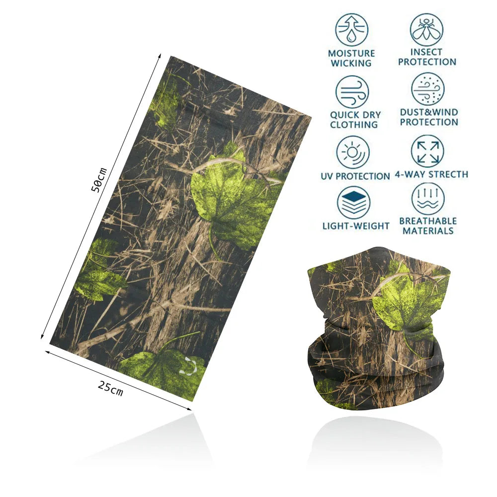 Camo Hunting Tactical Magic Bandana Camouflage Neck Gaiter CM165 25X50cm CHINA