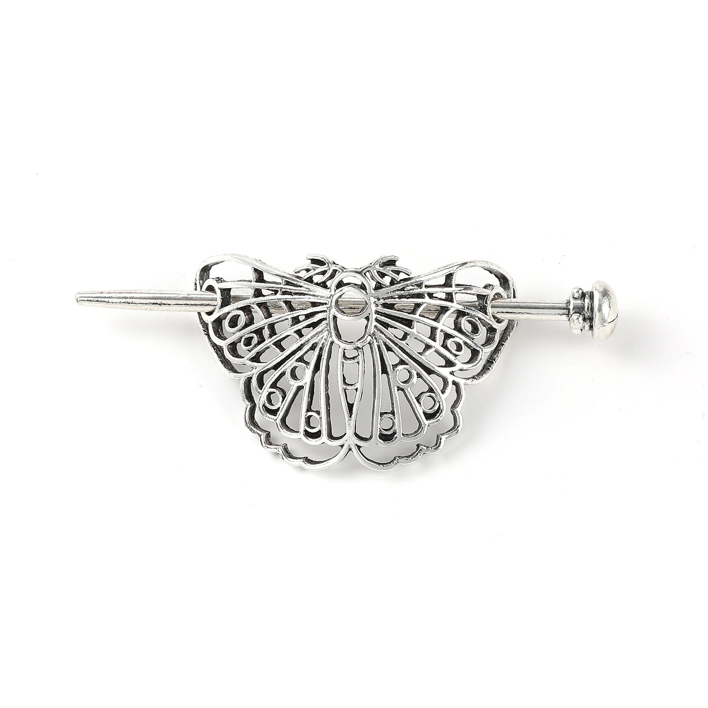 Viking Retro Butterfly Moth Hairpin Celtic Knot Gothic Hair Stick Scandinavian Accessories