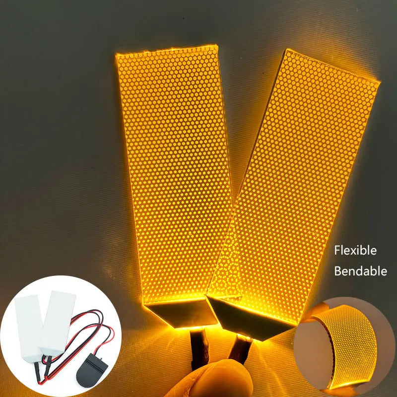 Flexible Bendable DIY LED Light Eye Kits for Iron Man Helmet Cosplay Accessories
