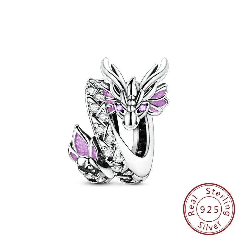 Elegant 925 Sterling Silver Turtle Pendant Beads for Bracelets KSC423