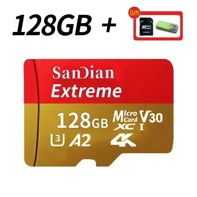 High Speed 1TB Micro SD Card 512GB 256GB 128GB For Laptop