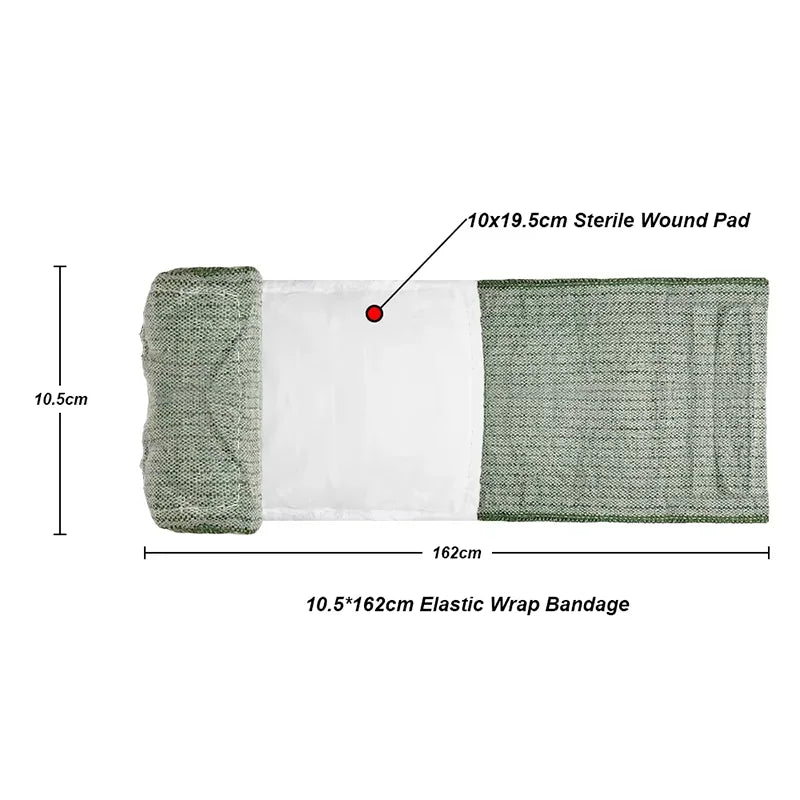 Essential Medical Trauma Kit Bandage for Outdoor Adventures