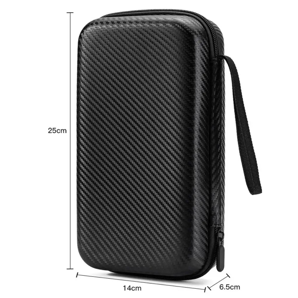 Portable EVA Phone Charger Zipper Bag Storage Case Pouch 25 x14 x6.5