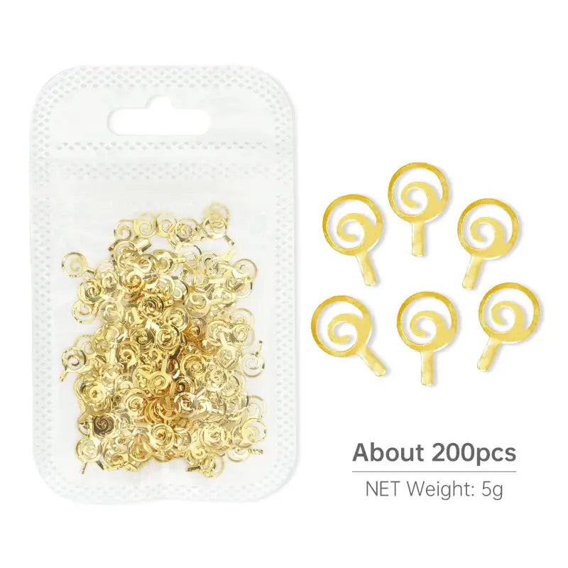 Resin Filling Metal Rivet Moon Stars Nail Art Decorations Mixed Beach Ocean Style Jewelry DIY Charms 5g-BBTTZLD-1