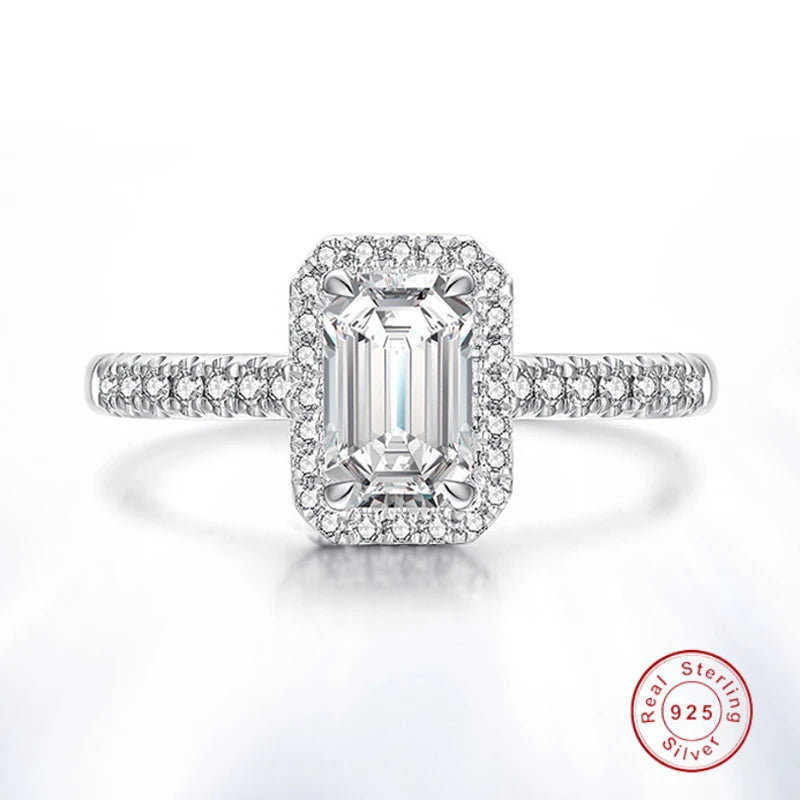 Promise Marquise Cut 3ct Simulated Diamond Engagement Ring in 925 Sterling Silver for Women Stylish Wedding Jewelry