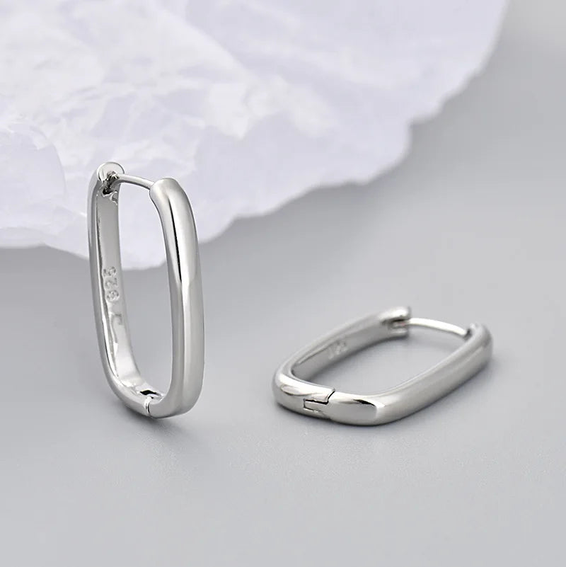Elegant Double Circle Copper Earrings for Women - Fashionable Daily and Date Jewelry Gift