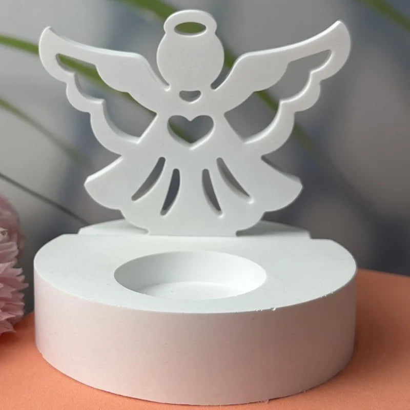 Angel Wing Silicone Mold for DIY Candlestick and Home Decor Creations