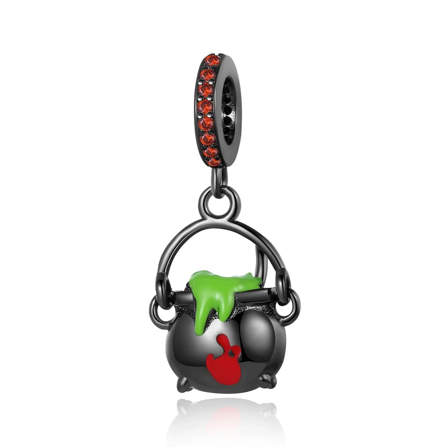 925 Sterling Silver Halloween Charms Pumpkin Ghost Witch Hat Pendant Beads for DIY Bracelet Necklace