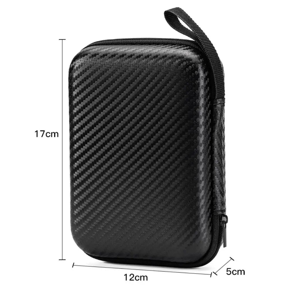 Portable EVA Phone Charger Zipper Bag Storage Case Pouch 17 x 12 x 5