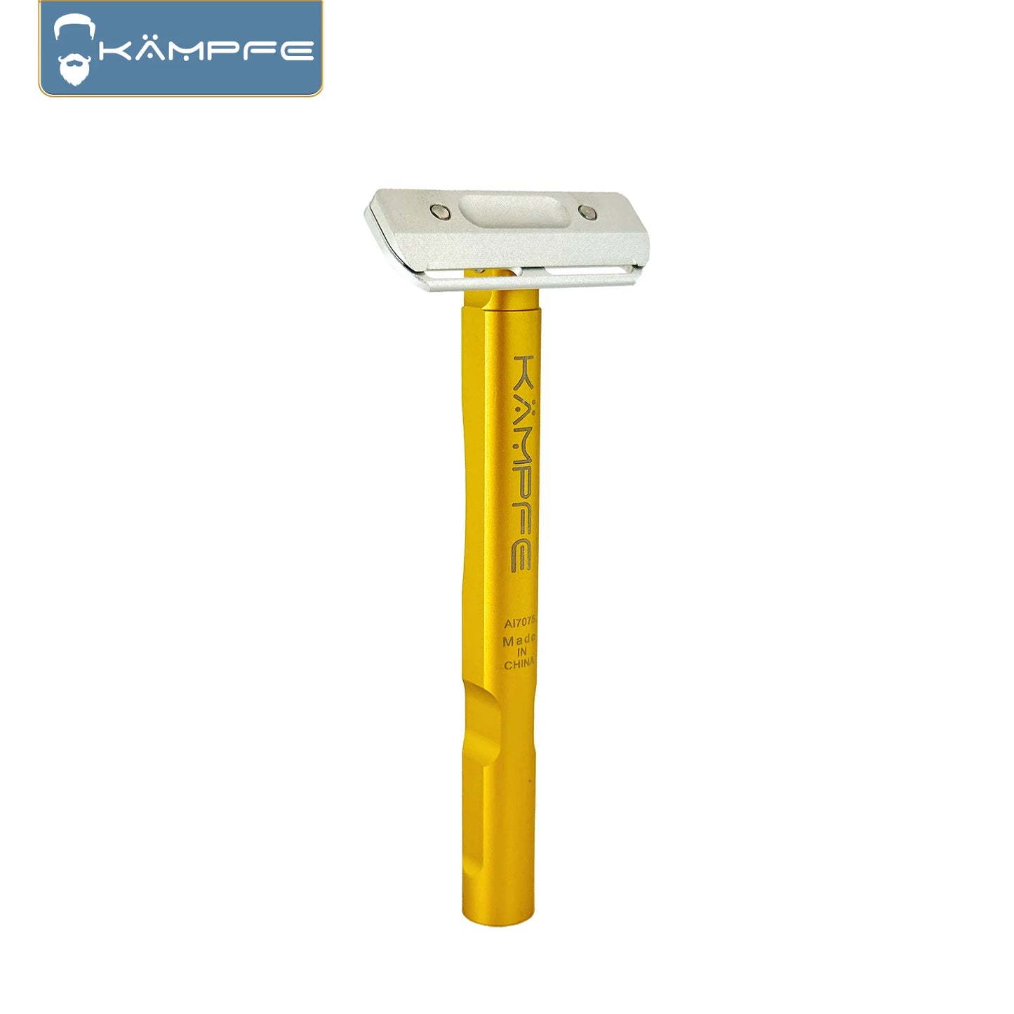 KAMPFE Aluminum Single Blade Safety Razor Men’s Manual Shaver Gift for Father Hair Salon Tool