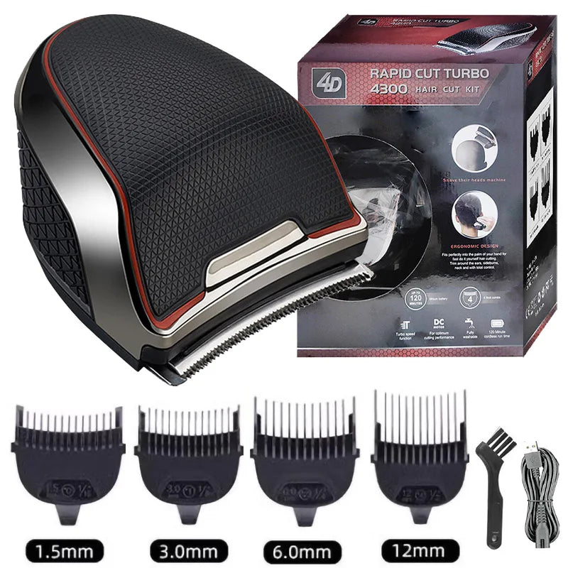 Shortcut Pro Self Haircut Trimmer Kit Cordless Waterproof Electric Razor for Head Beard and Body