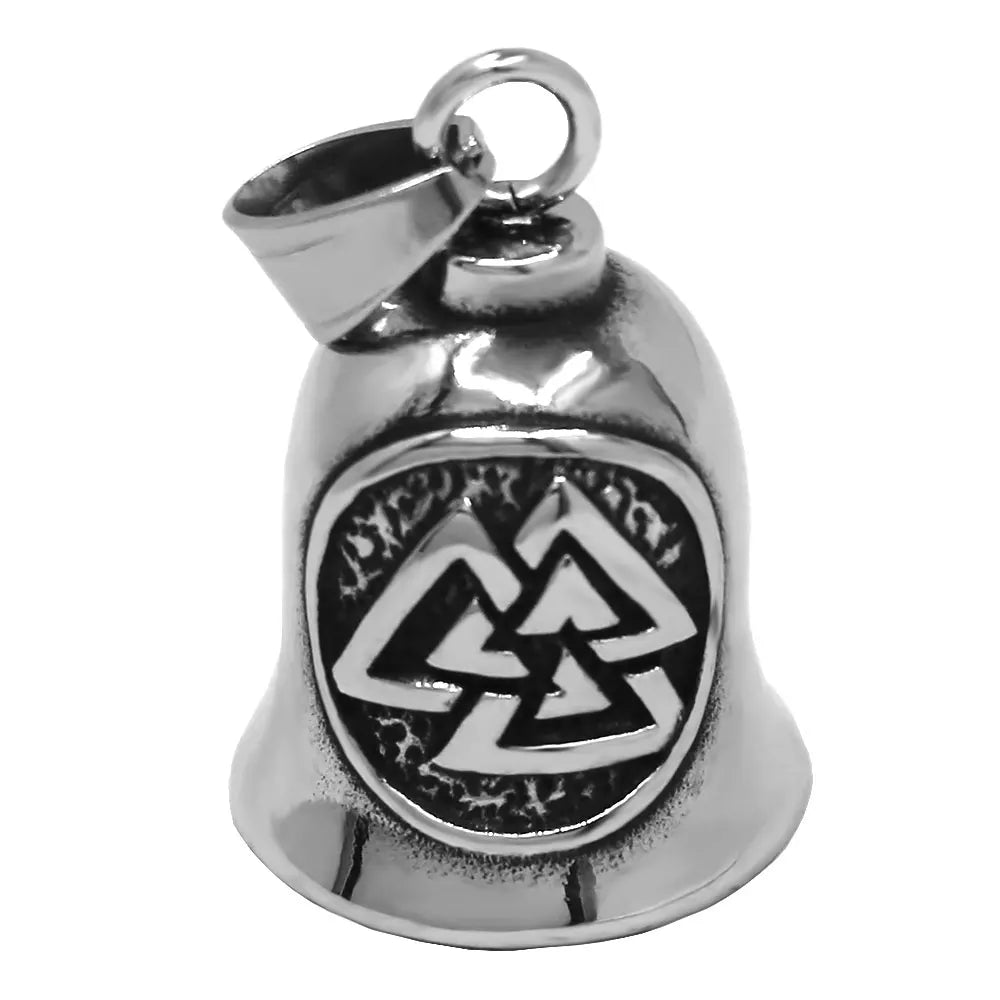 Viking Warrior Helmet Pendant Stainless Steel Eagle Cross Jewelry