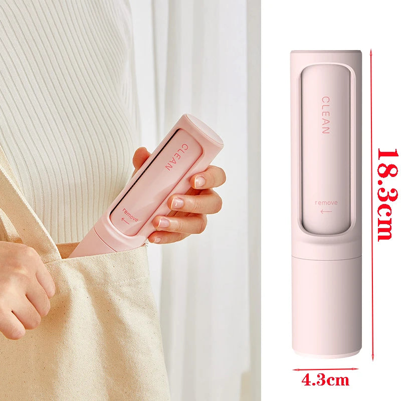 2-1 Reusable Pet Hair Remover Brush Portable Lint Roller