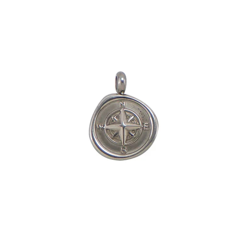 RHYSONG Tarnish Free Gold Plated Angel Cross Heart Pendant for Women Jewelry Making