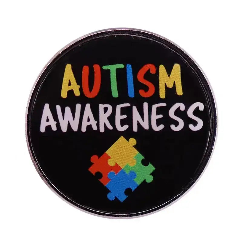Autism Rainbow Pride Brooch Top Rated Lapel Pin Gift for Students 1