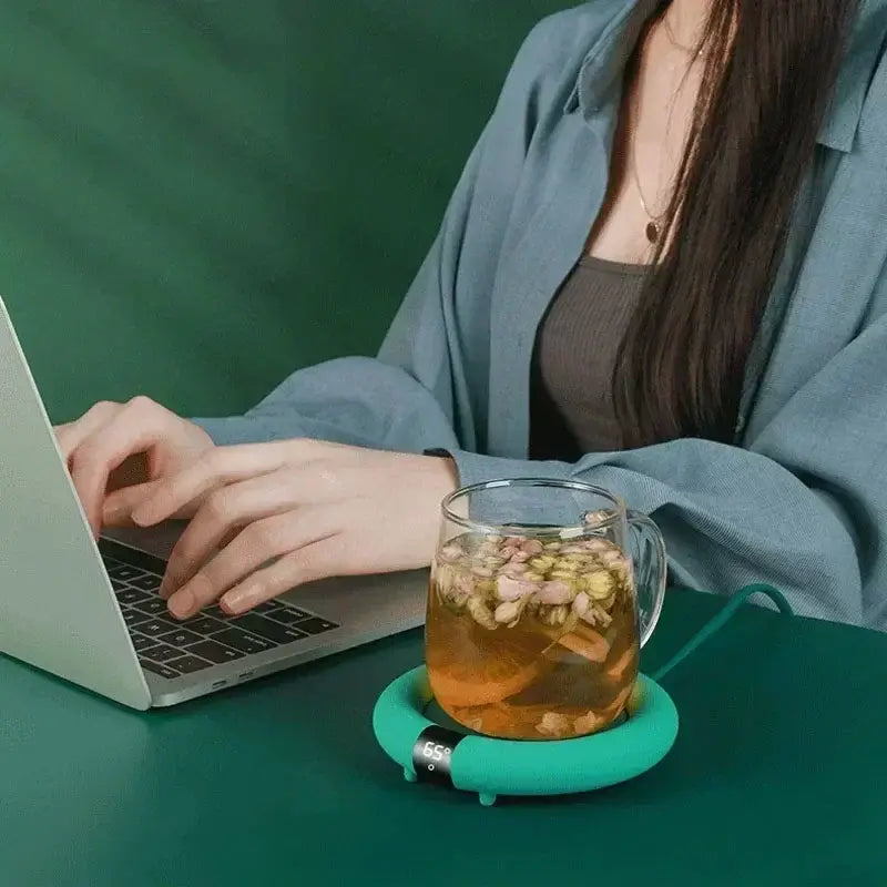 Smart Coffee Mug Warmer for Tea Milk Home Office Use