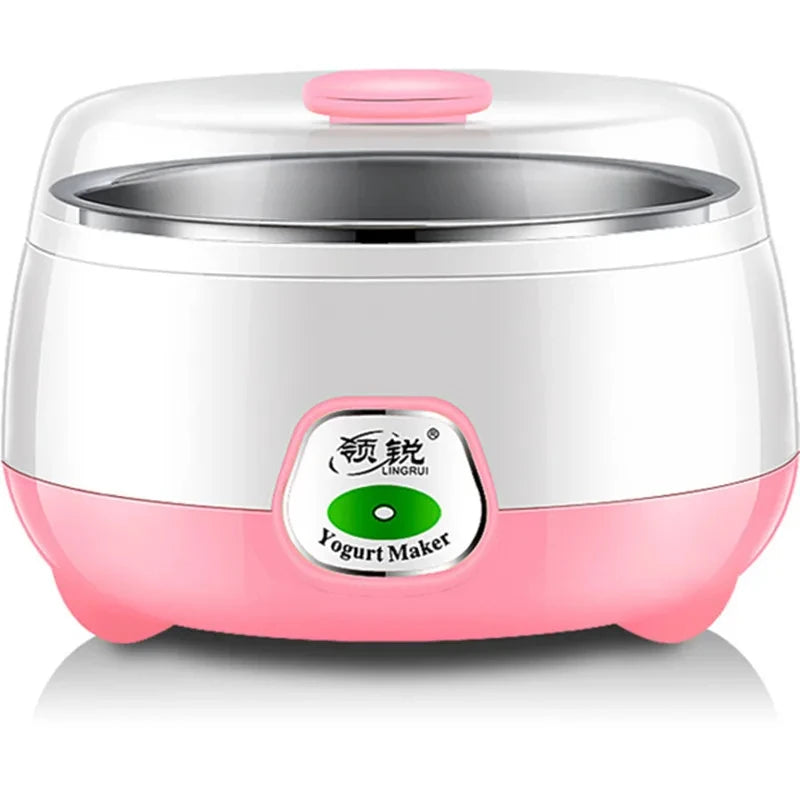 1L Electric Mini Yogurt Maker Automatic Multifunctional 220V Household Rice Wine Maker DIY Yogurt And Natto Fermenting Machine